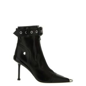 Mcqueen Slash Biker Ankle Boots - NWT